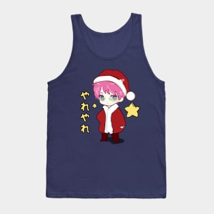 Santa Kusuo - Saiki Kusuo Christmas Chibi Tank Top